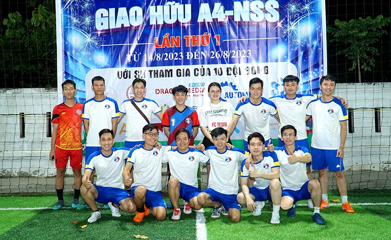 Giải bóng đá A4 NSS team TF 1