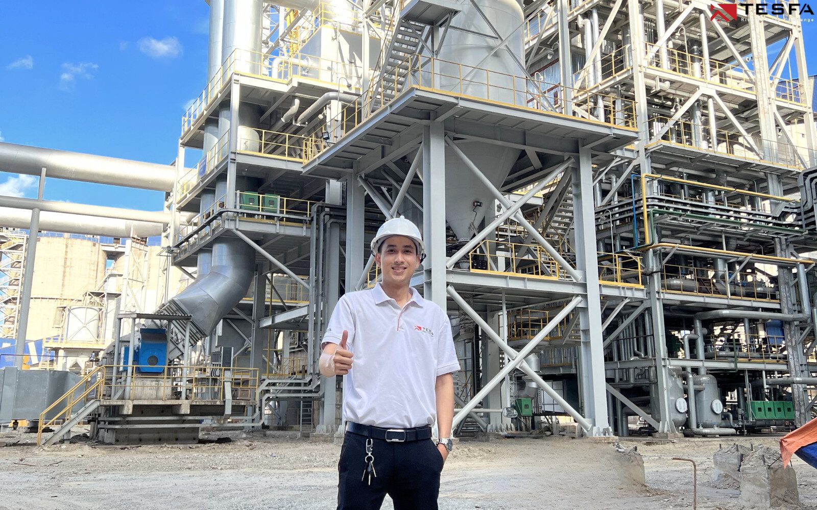TESFA cung cấp biến tần VACON và triển khai cài đặt Application cho hệ thống cẩu trục CDQ tại Khu liên hợp sản xuất Gang thép lớn ở Miền Trung 3 ky-thuat-tesfa-khao-sat-thuc-te-tai-nha-may