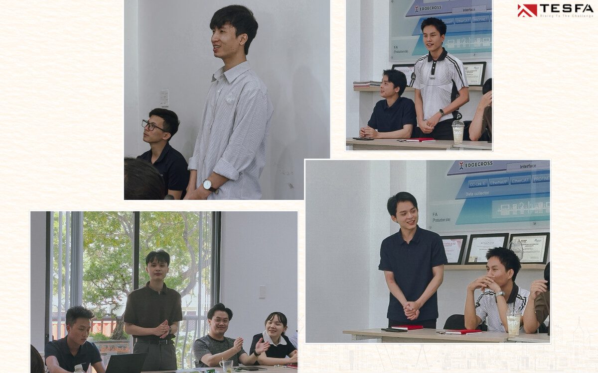 Họp tổng kết quý III - Định hướng quý IV | Nhìn lại để bước tiếp 3 chao-don-4-nhan-su-moi-gia-nhap-tesfa